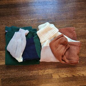 Sweater Bundle 2 size large sweaters Beach Lunch Lounge